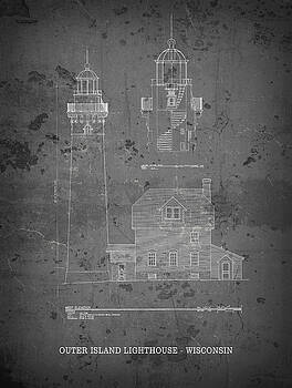 Daniel Hagerman - OUTER ISLAND LIGHTHOUSE BLUEPRINT - LAKE SUPERIOR Daniel Hagerman - OUTER ISLAND LIGHTHOUSE BLUEPRINT - LAKE SUPERIOR