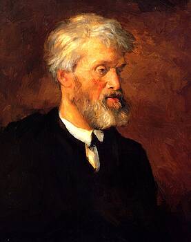 Watts George Frederick - Portrait Of Thomas Carlyle Watts George Frederick - Portrait Of Thomas Carlyle