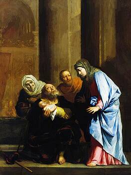 West Benjamin - Simeon With The Infant Jesus West Benjamin - Simeon With The Infant Jesus