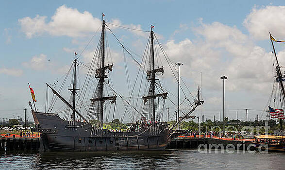 Dale Powell - Spanish EL Galeon Tall Ship Docked in Charleston South Carolina Dale Powell - Spanish EL Galeon Tall Ship Docked in Charleston South Carolina