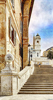 Weston Westmoreland - Spanish Steps in Rome Weston Westmoreland - Spanish Steps in Rome