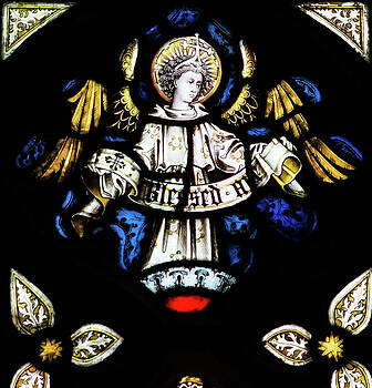 Jacek Wojnarowski - St Mary Redcliffe Stained Glass Close Up H Jacek Wojnarowski - St Mary Redcliffe Stained Glass Close Up H