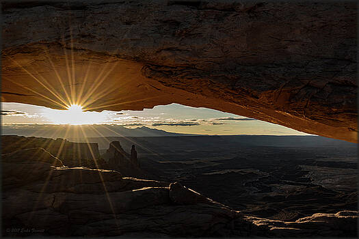 Erika Fawcett - Sunrise at Mesa Arch Erika Fawcett - Sunrise at Mesa Arch