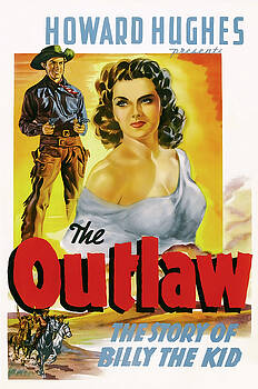 Daniel Hagerman - THE OUTLAW - STORY of BILLY the KID LOBBY PROMOTION 1943 Daniel Hagerman - THE OUTLAW - STORY of BILLY the KID LOBBY PROMOTION 1943