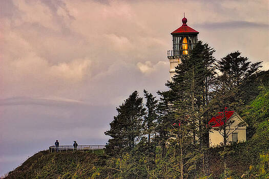 Paul W Sharpe Aka Wizard of Wonders - This is Oregon State No.15 - Heceta Head Lighthouse Close-up Paul W Sharpe Aka Wizard of Wonders - This is Oregon State No.15 - Heceta Head Lighthouse Close-up
