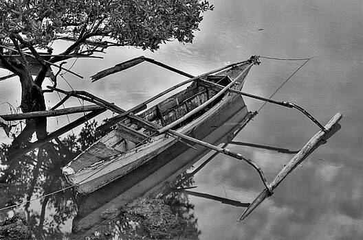 Paul W Sharpe Aka Wizard of Wonders - This is the Philippines 1 - Broken Fishing Boat Paul W Sharpe Aka Wizard of Wonders - This is the Philippines 1 - Broken Fishing Boat