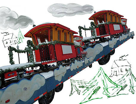 Dominique Fortier - Train traversant le pays Dominique Fortier - Train traversant le pays