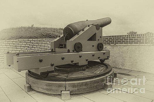 Dale Powell - Vintage Cannon at Fort Moultrie Dale Powell - Vintage Cannon at Fort Moultrie