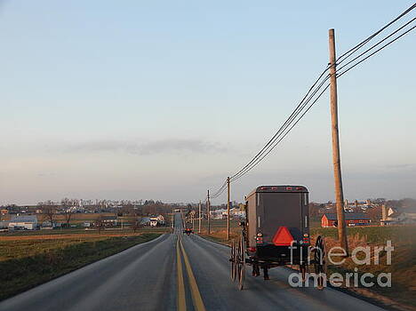 Christine Clark - A Clear Winter Evening in Amish Country Christine Clark - A Clear Winter Evening in Amish Country