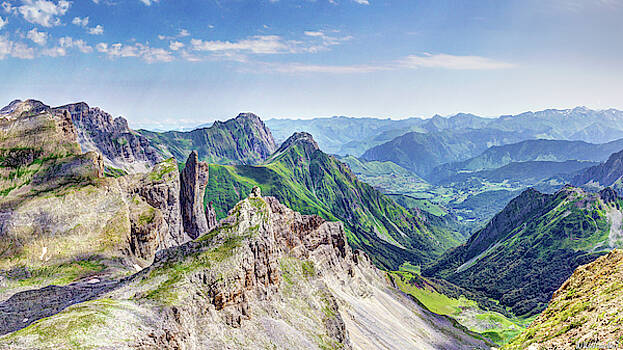 Weston Westmoreland - French Village in the Pyrenees Weston Westmoreland - French Village in the Pyrenees