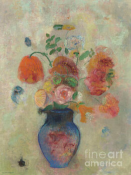Odilon Redon - Large Vase with Flowers, circa 1912 Odilon Redon - Large Vase with Flowers, circa 1912