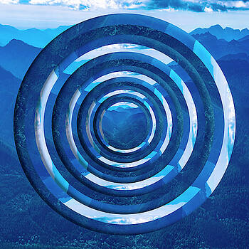 Pelo Blanco Photo - Mountain Range Circles Pelo Blanco Photo - Mountain Range Circles