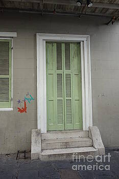 Susan Carella - Shuttered Doorway - French Quarter New Orleans Susan Carella - Shuttered Doorway - French Quarter New Orleans