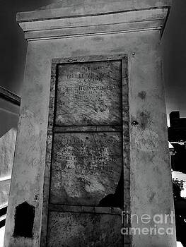 Susan Carella - Tomb of Marie Laveau City of New Orleans Susan Carella - Tomb of Marie Laveau City of New Orleans
