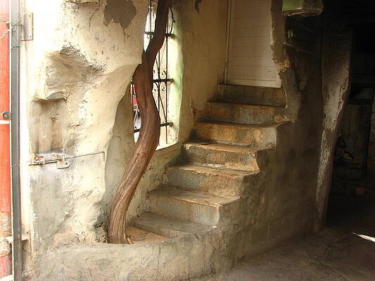  An Entrance In Old House by Shoshana Donaya