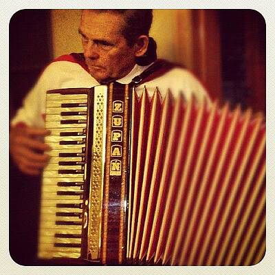 Wall Art - Photograph - :: My Friend, Gene :: He Loves Playing by Michael Obar