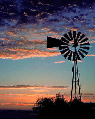 Windmill at Dawn by David and Carol Kelly Windmill at Dawn by David and Carol Kelly