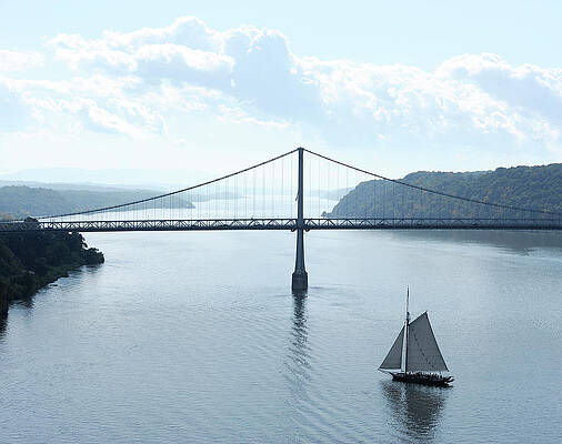 Wall Art - Photograph - A View From The Hudson River Walkway #1 by Christian Heeb