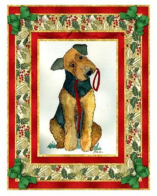 Airedale Terrier Paintings (Page #2 of 3) | Fine Art America