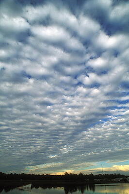 Wall Art - Photograph - Altocumulus Undulatus Clouds #1 by Science Photo Library