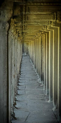 Wall Art - Photograph - Ankhor Wat Temple #1 by Mark Llewellyn