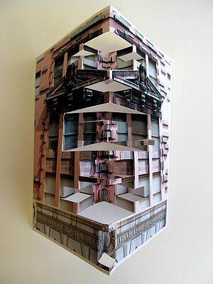 Wall Art - Sculpture - Architecture Reconstruction #1 by Alfred Ng
