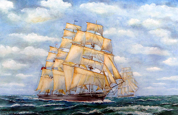 Ariel and Taeping 1866 by David McRuvie