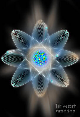 Wall Art - Photograph - Atomic Structure #1 by Mike Agliolo