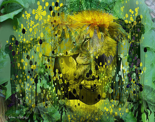 Attacking the Dande-lion by Sabine Stetson