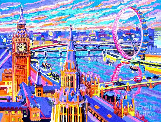 Big Ben London by Yelena Wilson