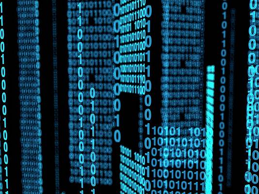 Wall Art - Photograph - Binary Code #1 by Science Photo Library