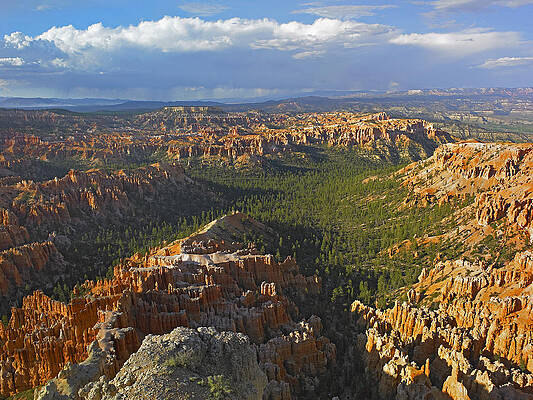 Wall Art - Photograph - Bryce Canyon Np From Bryce Point Utah #1 by Tim Fitzharris