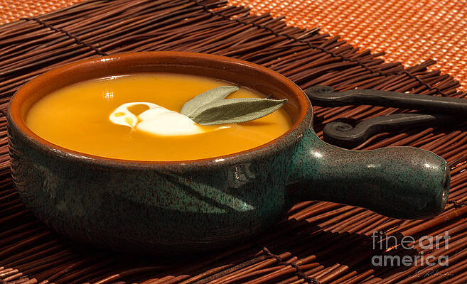 Wall Art - Photograph - Butternut Squash Soup #2 by Iris Richardson