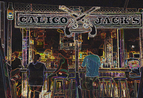  Photograph - Calico Jacks by Dave Byrne