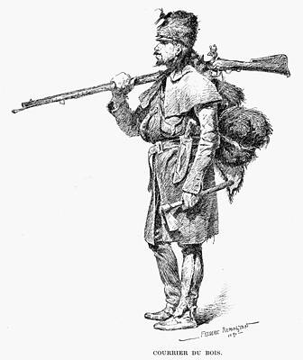 Wall Art - Painting - Canada Fur Trader #1 by Granger