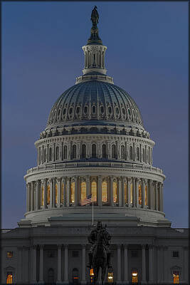 Wall Art - Photograph - Capitol Dome #1 by Erika Fawcett