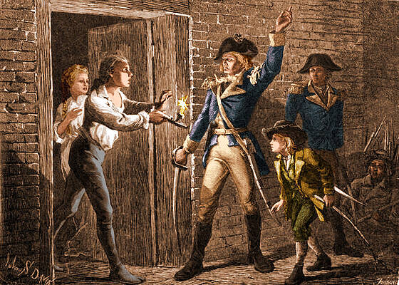 Wall Art - Photograph - Capture Of Fort Ticonderoga, 1775 #1 by Science Source