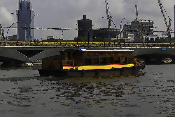 Cartoon - Colorful river cruise boat in Singapore by Ashish Agarwal Cartoon - Colorful river cruise boat in Singapore by Ashish Agarwal