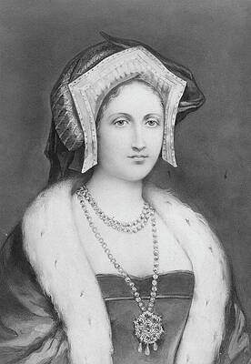 Wall Art - Painting - Catherine Howard (1520?-1542) #1 by Granger