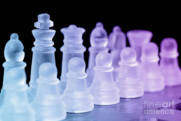 Kanashi_hitoo - 'Check Mate', Acrylic Glass Print, Shatter-Resistant Wall  Art