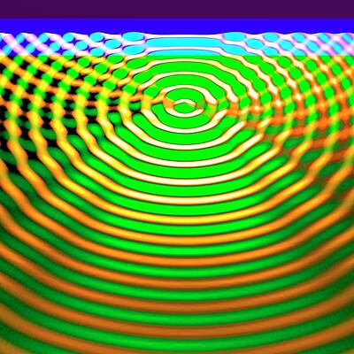Wall Art - Photograph - Circular Wave Reflection #1 by Science Photo Library