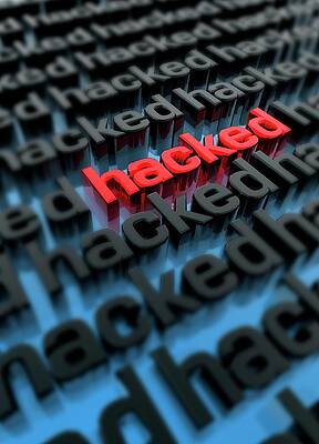 Wall Art - Photograph - Computer Hacking #1 by Science Photo Library