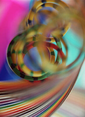 Wall Art - Photograph - Computer Wires #1 by Science Photo Library