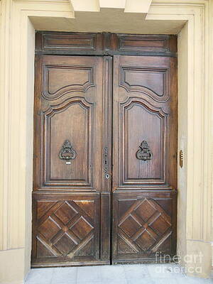 Doors in Arles by Dawna Davenport