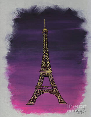 Eiffel a la Rothko by Susan Plenzick