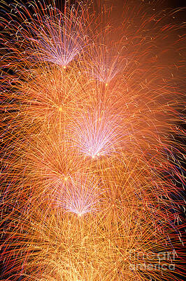 Wall Art - Photograph - Fireworks Display #1 by Jim Corwin