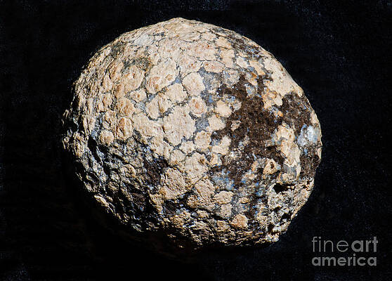 Wall Art - Photograph - Geode Unopened #1 by Millard H. Sharp