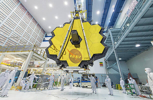 Wall Art - Photograph - James Webb Space Telescope Mirror #1 by Science Photo Library