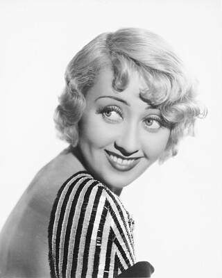 Wall Art - Photograph - Joan Blondell #1 by Silver Screen