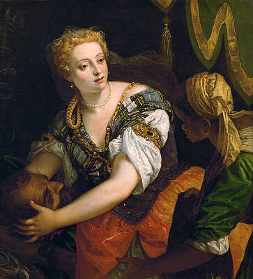 Judith with the Head of Holofernes Print by Paolo Veronese